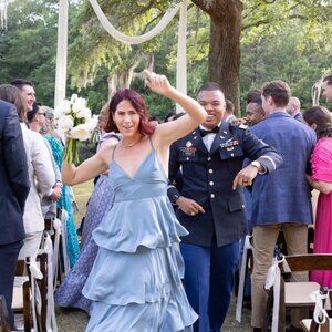 Lulu Size Small (S) Elegant Light Blue Tiered Ruffle Maxi Dress - Perfect for Sp